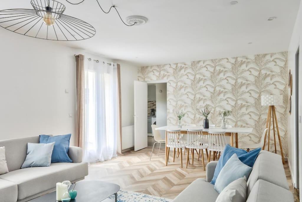Parking Prive Gratuit - 15Mn Paris - Gare A Pied En 5Mn - Tout Equipee - Terrasse - Jardin - Stade De France - Casino D'Enghien - Hippodrome, Universite อิพิเนย์-ซัวร์-แซน ภายนอก รูปภาพ