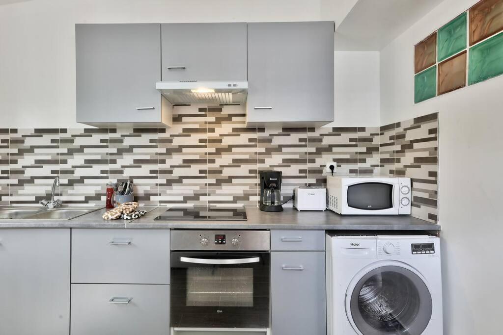 Parking Prive Gratuit - 15Mn Paris - Gare A Pied En 5Mn - Tout Equipee - Terrasse - Jardin - Stade De France - Casino D'Enghien - Hippodrome, Universite อิพิเนย์-ซัวร์-แซน ภายนอก รูปภาพ